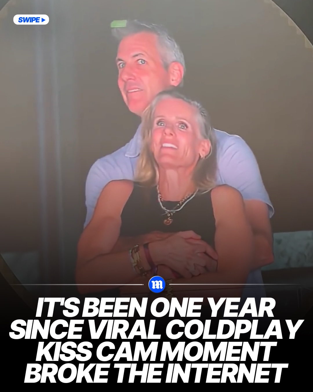 Its been one year since a Coldplay kiss cam unexpectedly turned two tech executives into the in
