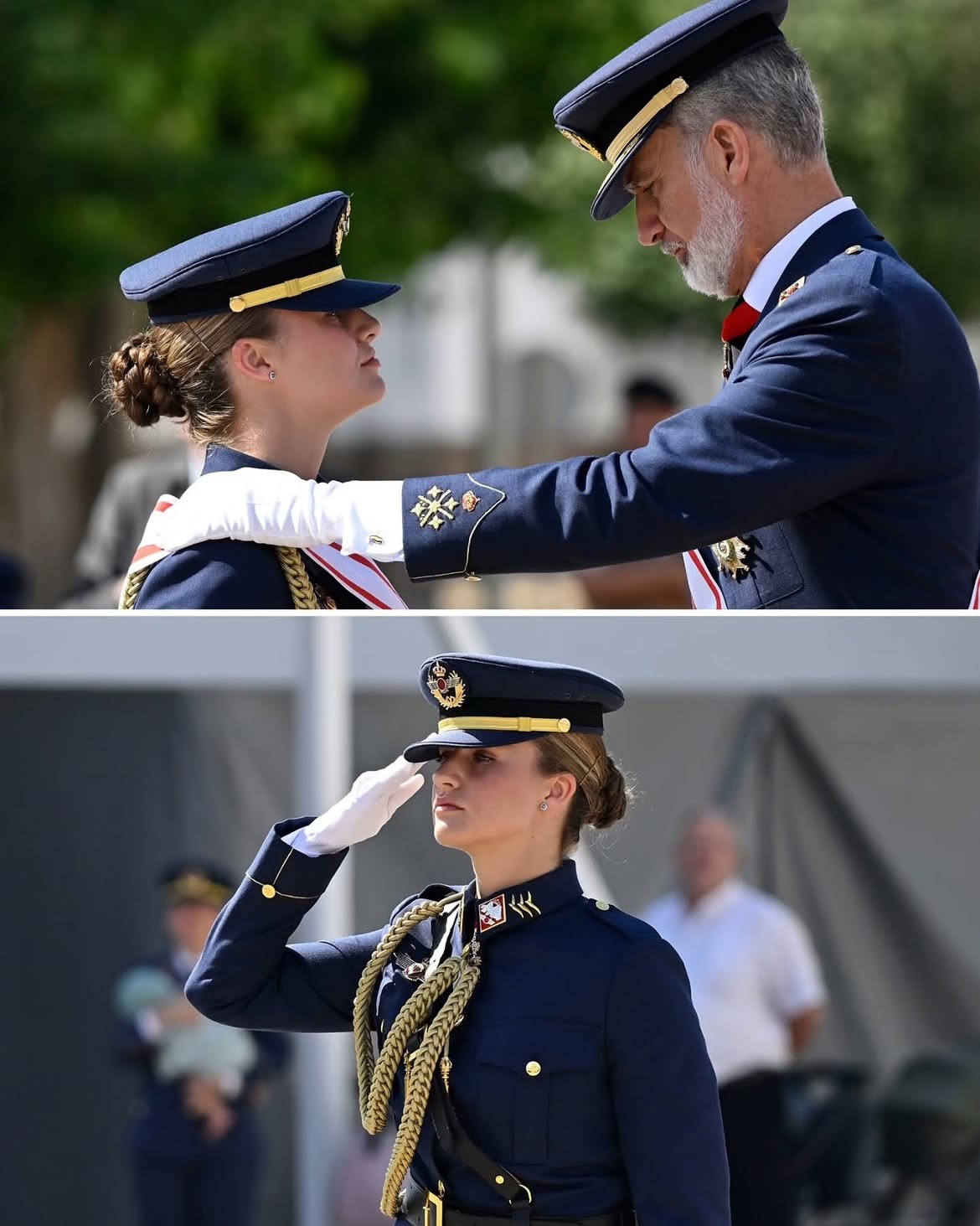 Spain’s future queen, Crown Princess Leonor, has officially completed her historic three-year mi(1)