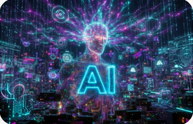 A cybersecurity analyst monitors digital threats as artificial intelligence-driven cyberattacks target networks across Africa.